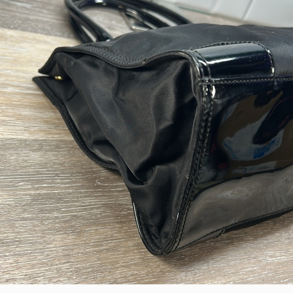TORY BURCH ella Black Tote Bag - Picture 10 of 11